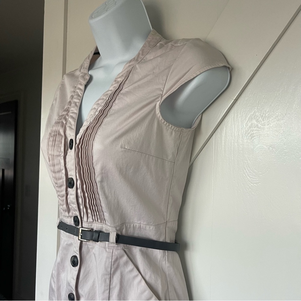 H&M size 2 pink button down dress - Picture 4 of 7